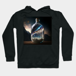 Universe in a glass bottle 2 Hoodie